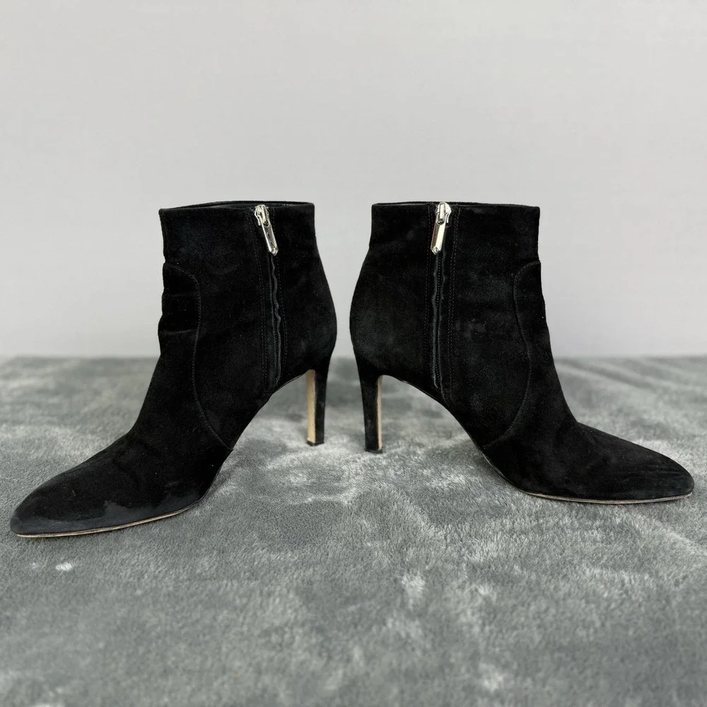 Sam Edelman Roden‎ Pointed Toe Women's Black  Suede Booties.  Size 7.5